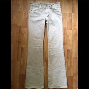 AG Adriano Goldschmied Tan Denim 29 Bootcut